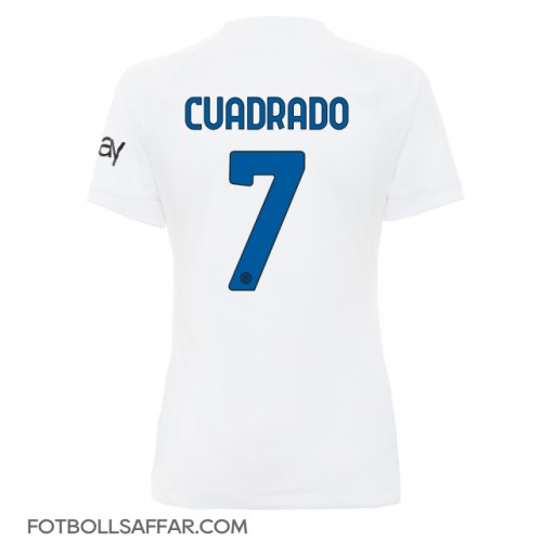Inter Milan Juan Cuadrado #7 Bortatröja Dam 2023-24 Kortärmad